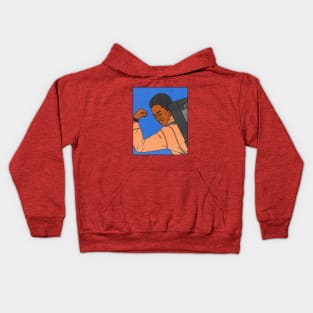 Stranger Things/Ghostbusters mashup - Lucas Sinclair Kids Hoodie